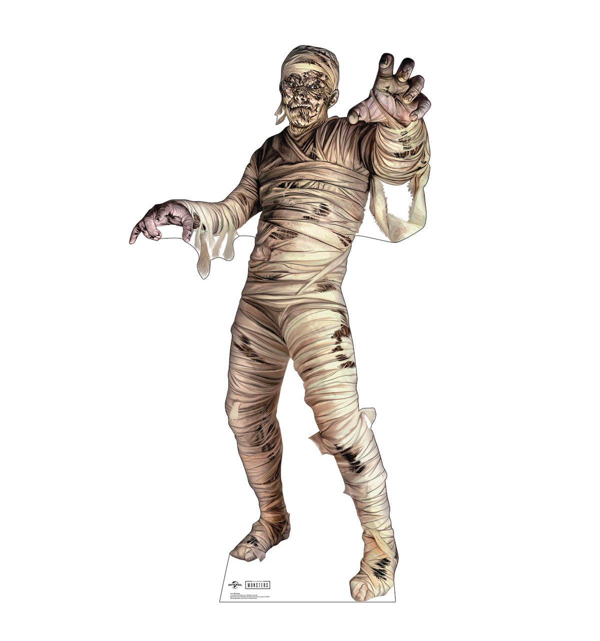 72 x 39 in. Mummy Cardboard Cutout, Monsters