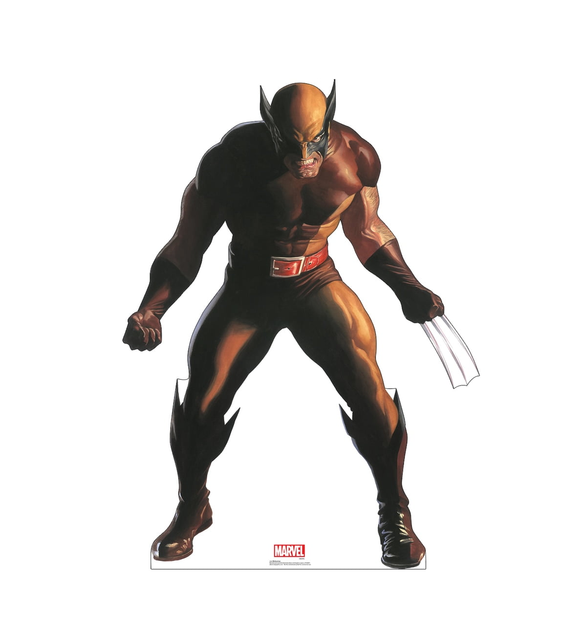 62 x 45 in. Wolverine Cardboard Cutout, Marvel Timeless Collection