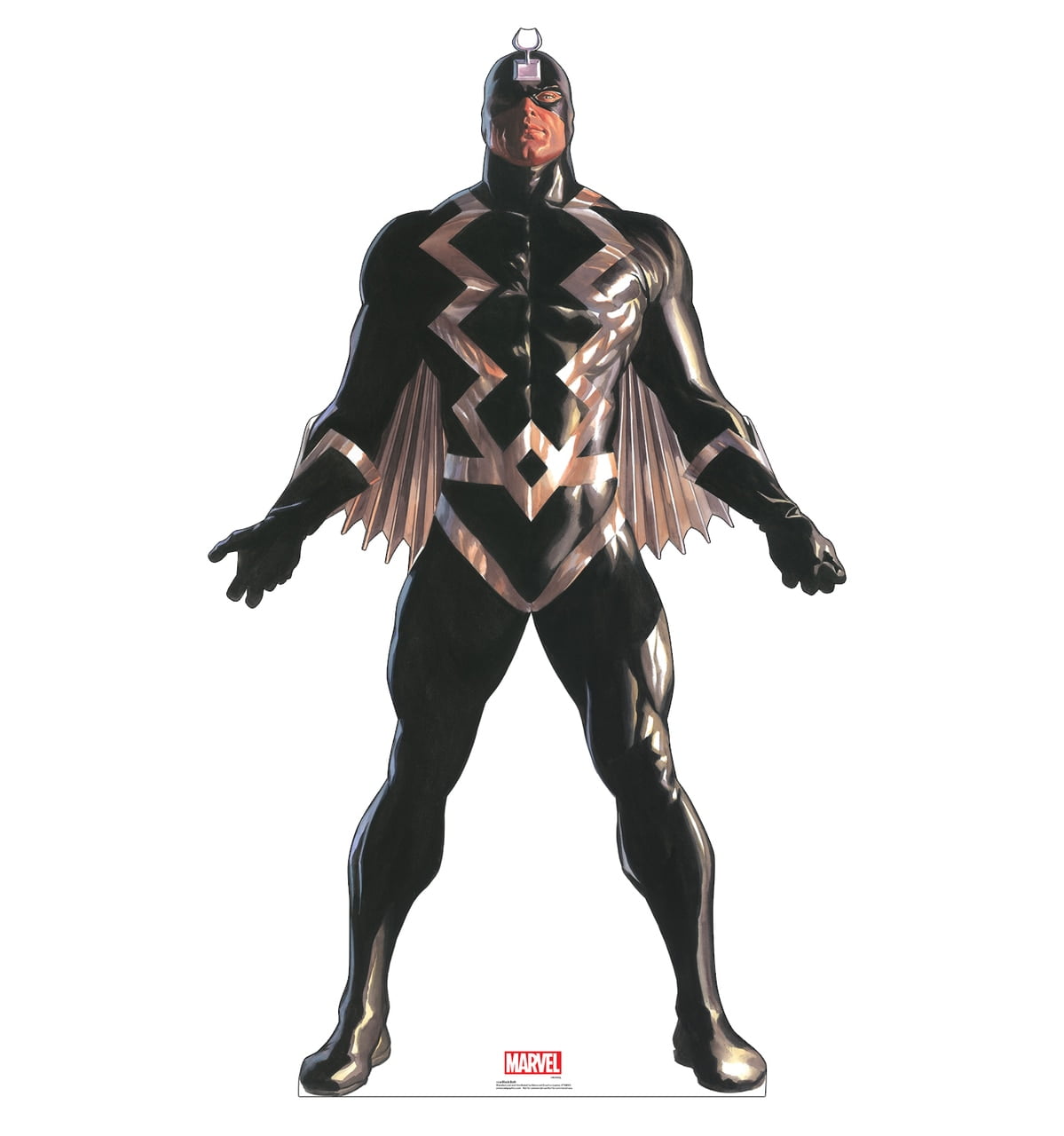 73 x 43 in. Black Bolt Cardboard Cutout, Marvel Timeless Collection