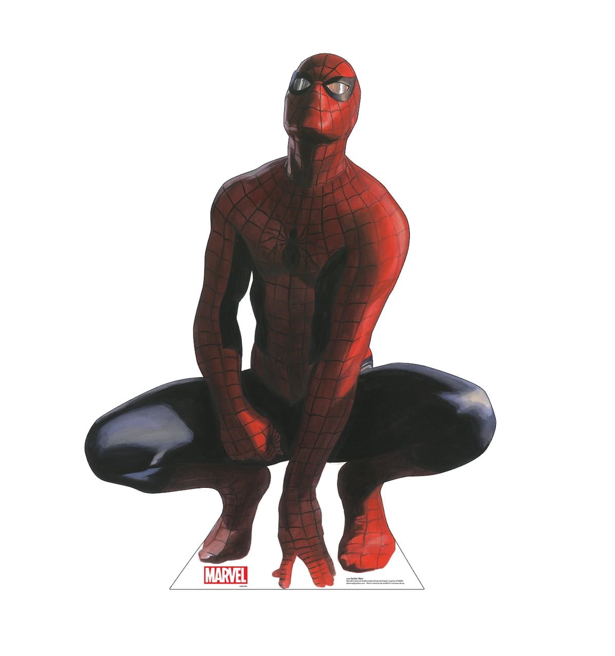 48 x 37 in. Spider-Man Cardboard Cutout, Marvel Timeless Collection
