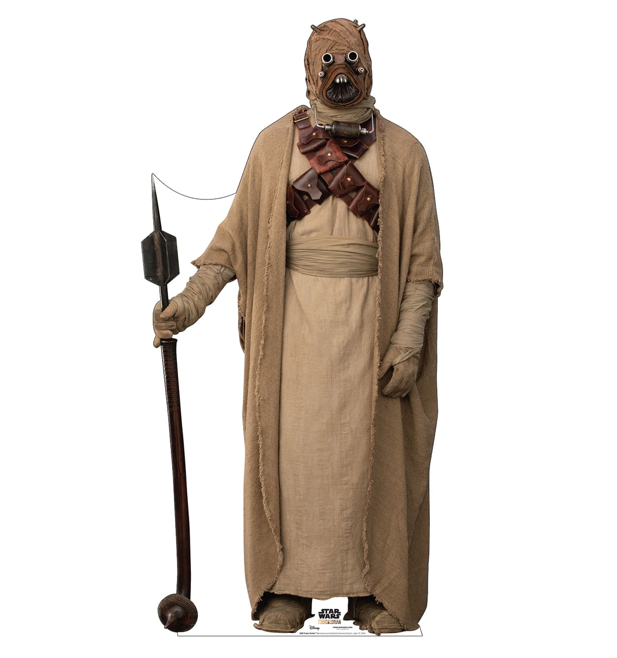 72 x 35 in. Tusken Raider Cardboard Cutout, The Mandalorian - Season 2