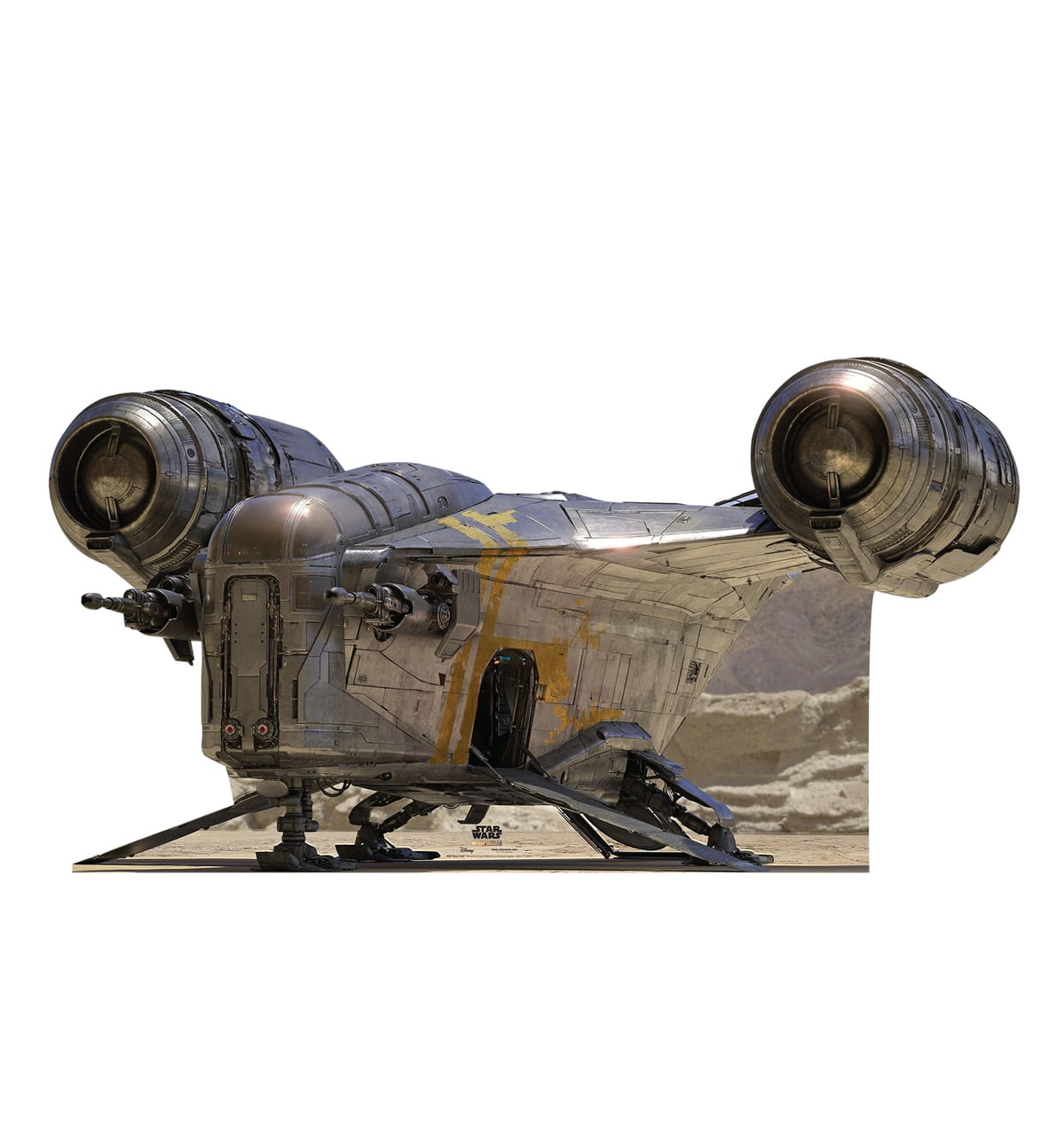 45 x 84 in. Razor Crest Cardboard Cutout, The Mandalorian - Season 2