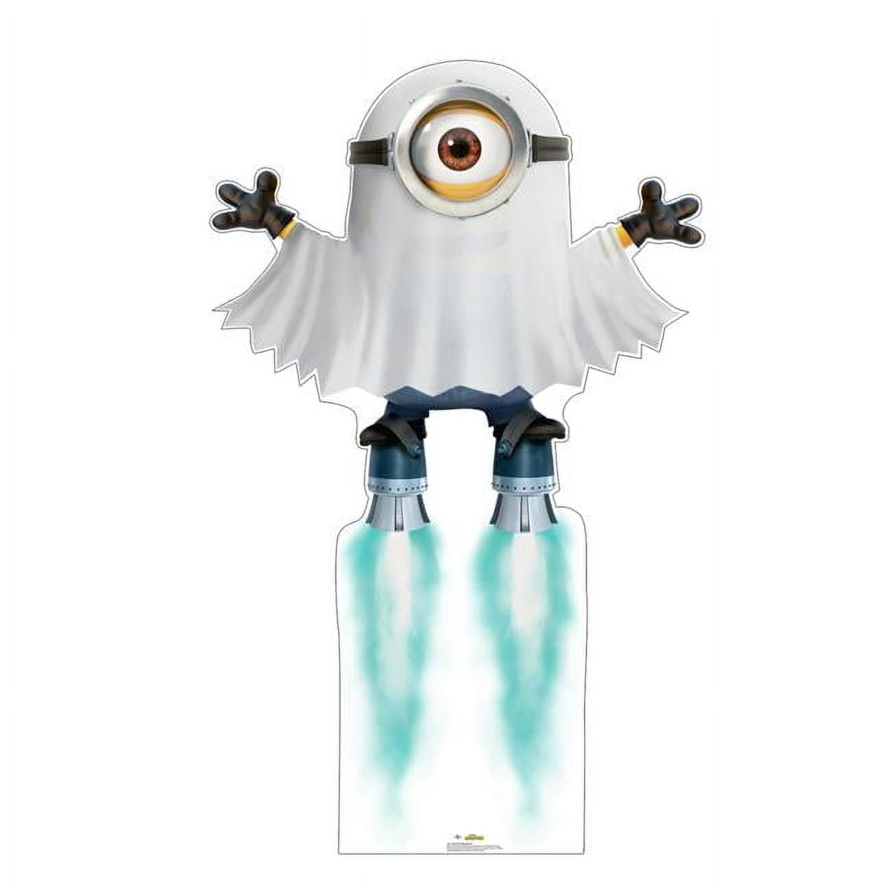 72 x 45 in. Stuart Flying Ghost Cardboard Cutout, Minions