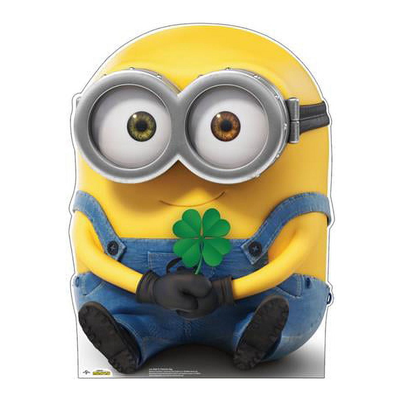 35 x 26 in. Bob St. Patricks Day Cardboard Cutout, Minions