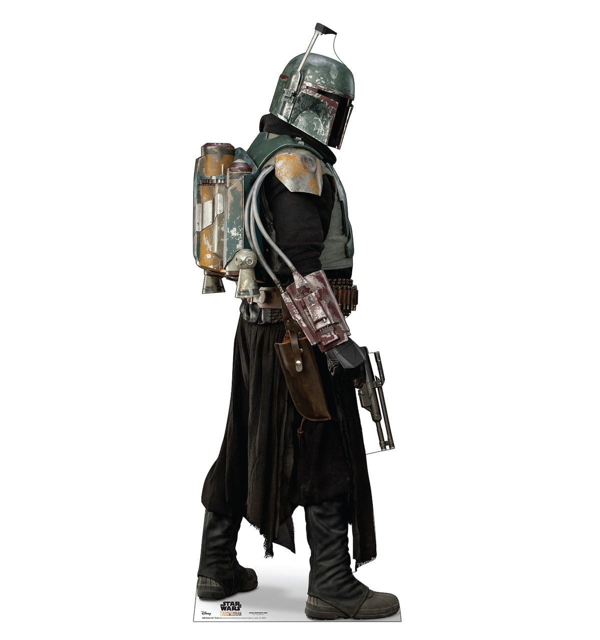 74 x 25 in. Boba Fett Armor Cardboard Cutout, The Mandalorian - Season 2