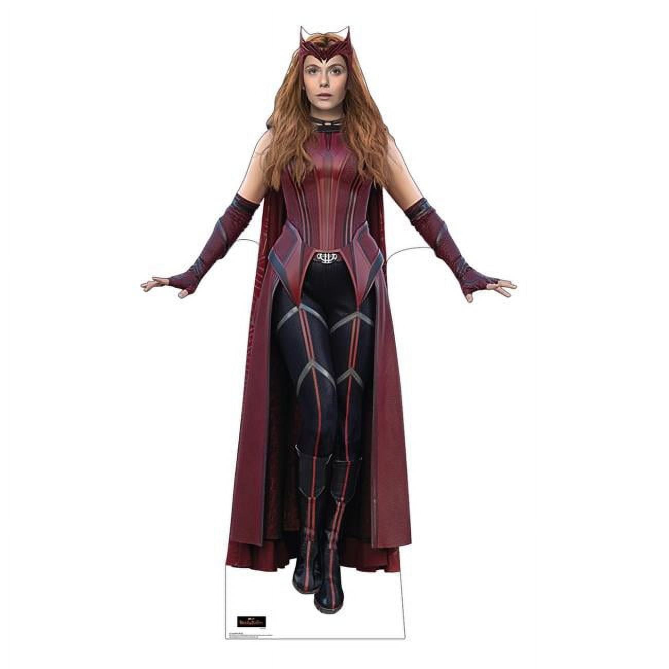 72 x 44 in. Scarlet Witch Cardboard Cutout, Wanda Vision