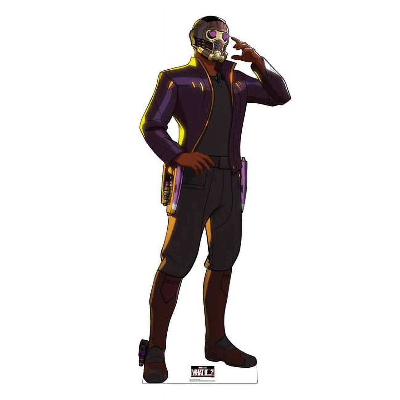 73 x 30 in. TChalla Star-Lord Cardboard Cutout, Marvel - What If