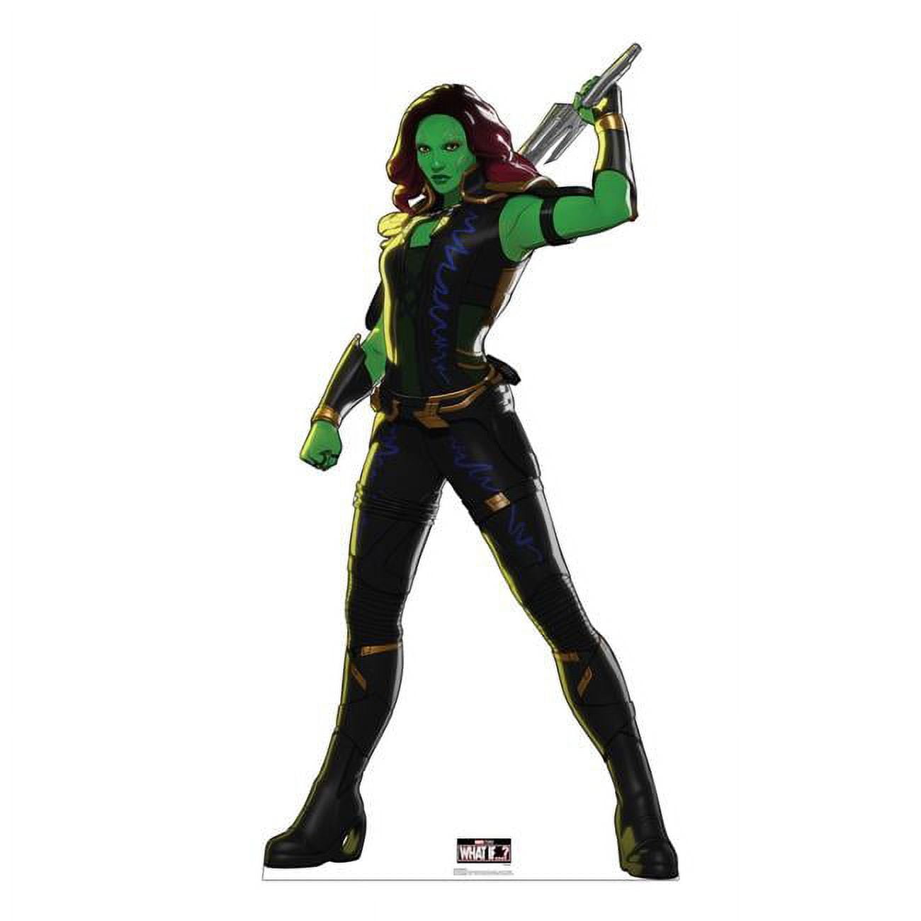 72 x 35 in. Gamora Cardboard Cutout, Marvel - What If