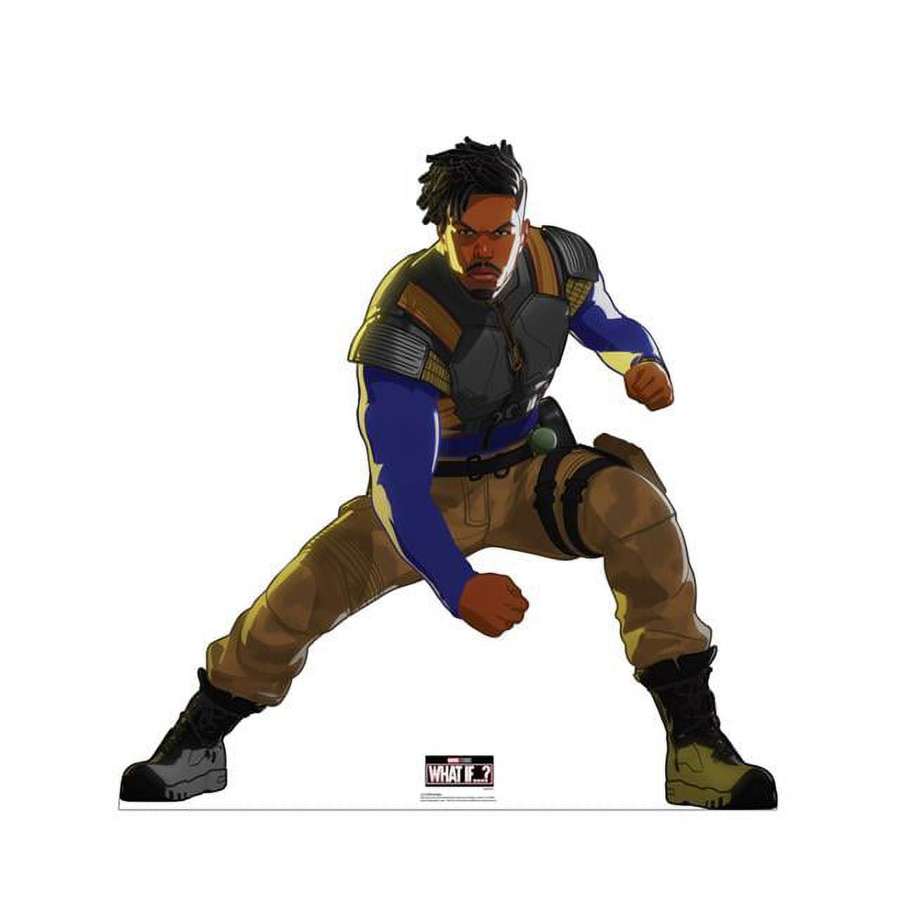 46 x 45 in. Killmonger Cardboard Cutout, Marvel - What If