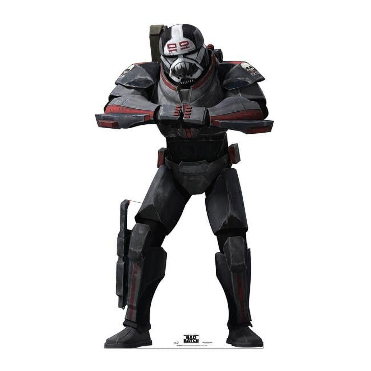 76 x 42 in. Wrecker Cardboard Cutout, The Bad Batch