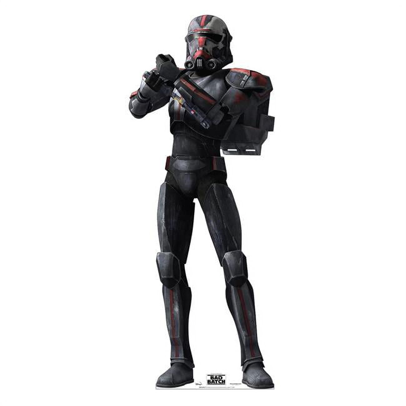 74 x 28 in. Hunter Cardboard Cutout, The Bad Batch