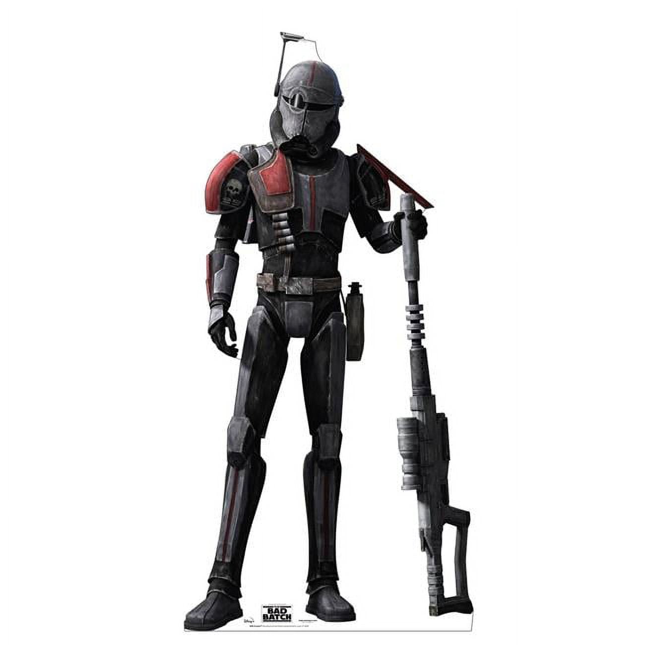 74 x 35 in. Crosshair Cardboard Cutout, The Bad Batch