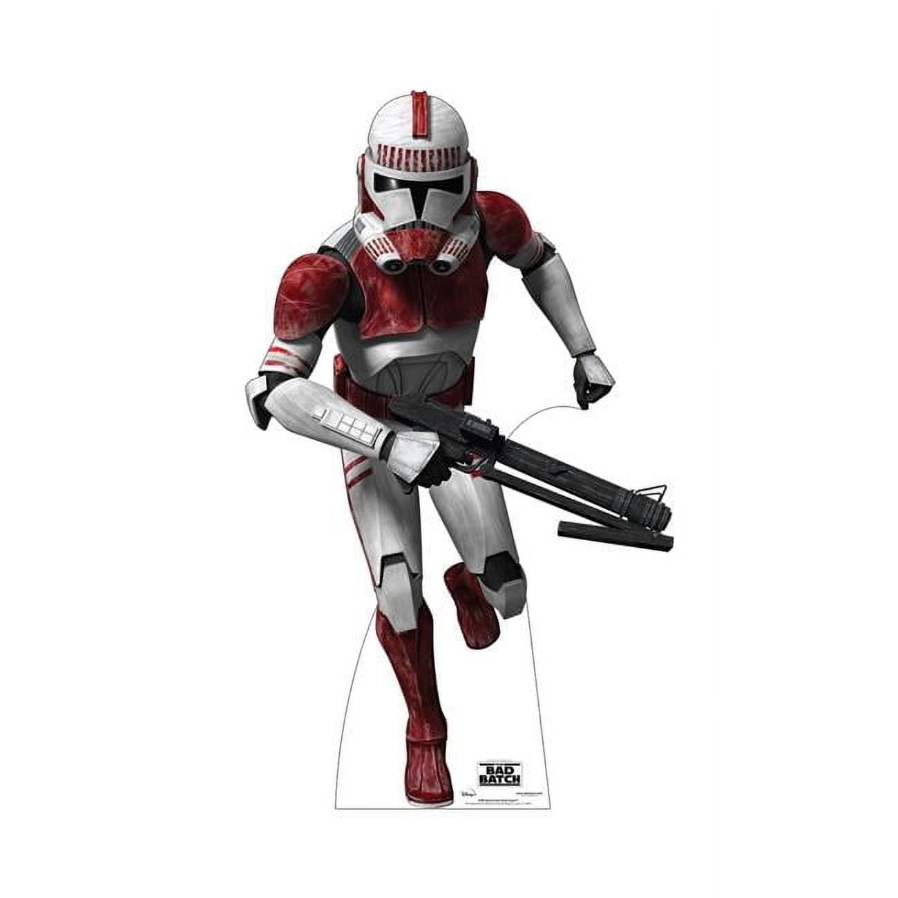 61 x 36 in. Imperial Clone Shock Trooper Cardboard Cutout, The Bad Batch