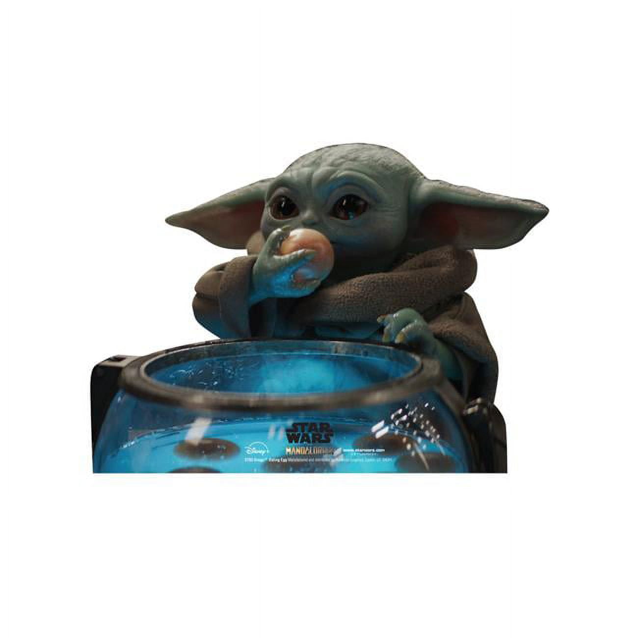 18 x 25 in. Grogu Eating Egg Cardboard Cutout, The Mandalorian