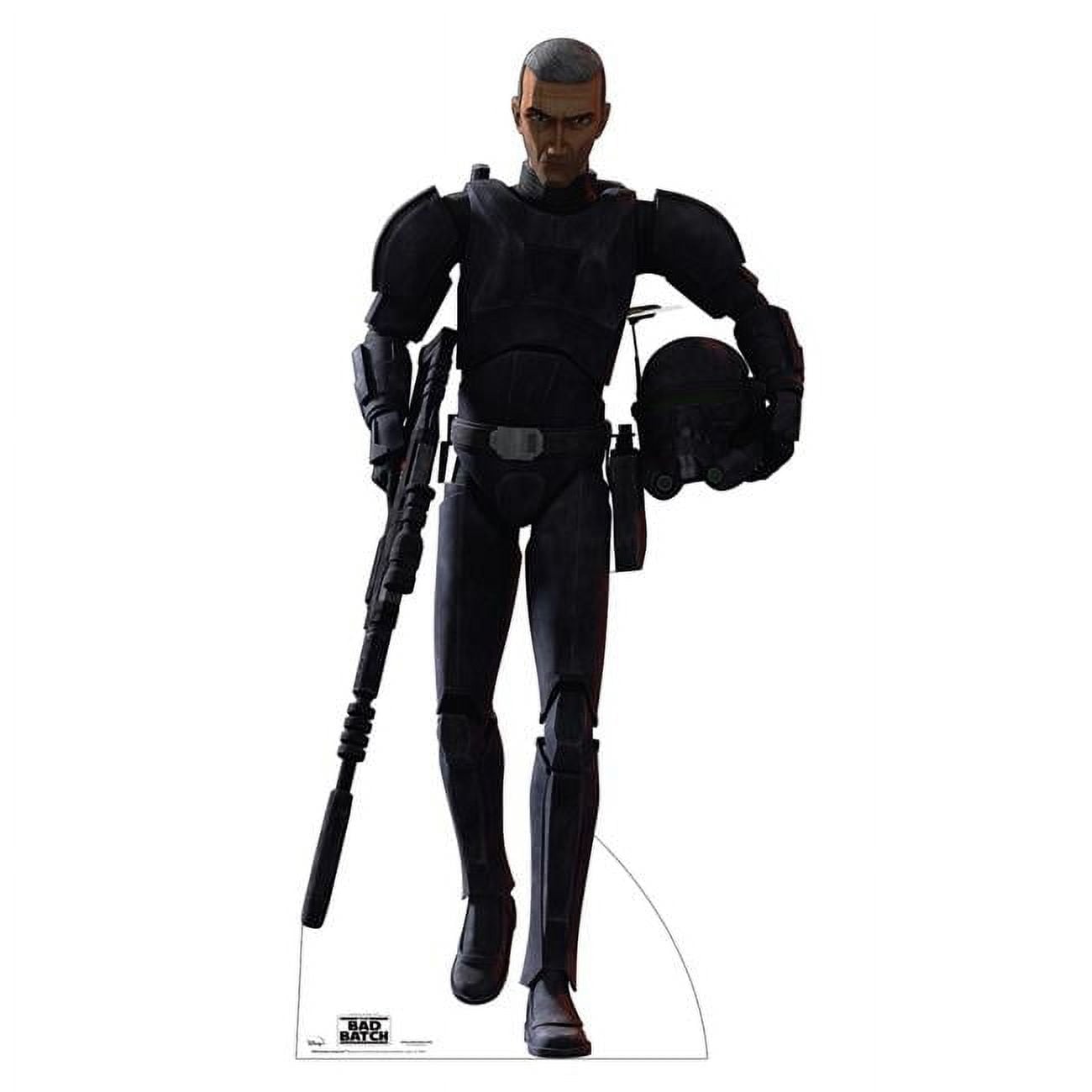 74 x 36 in. Crosshair Cardboard Cutout, Imperial - The Bad Batch