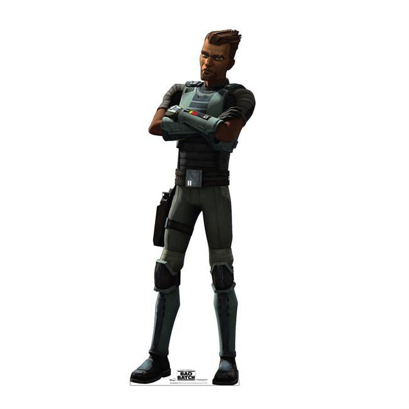 72 x 25 in. Saw Gerrera Cardboard Cutout, The Bad Batch