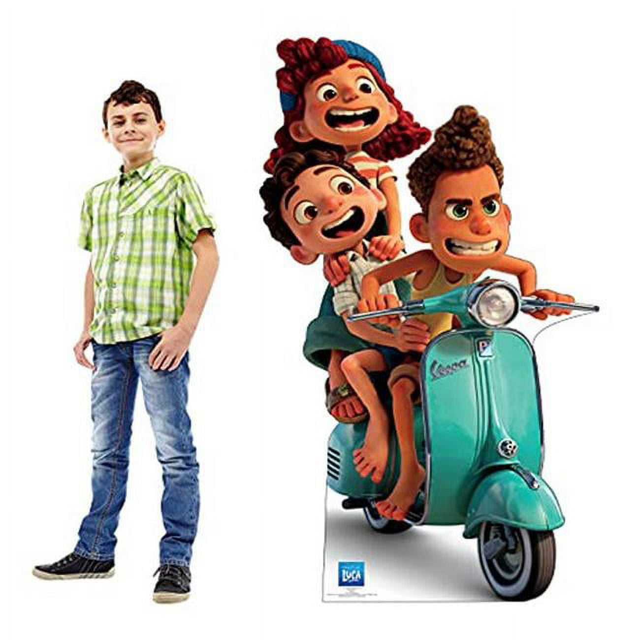 Picture of Advanced Graphics 3729 68 x 38 in. Luca&#44; Alberto & Giulia Cardboard Cutout&#44; Disney - Pixar Luca