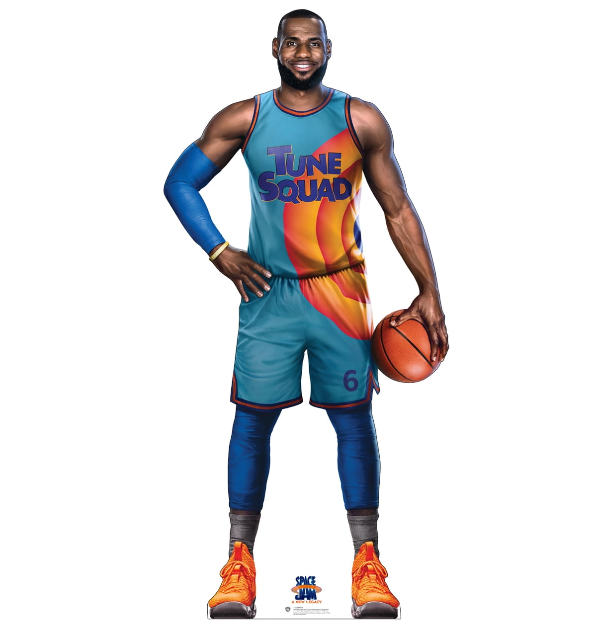 Picture of Advanced Graphics 3736 81 x 37 in. Lebron Cardboard Cutout, Space Jam a New Legacy