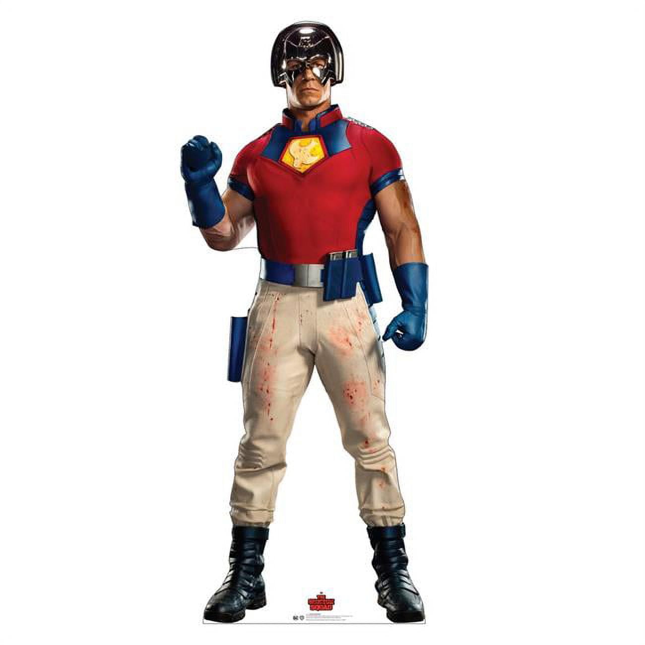 74 x 30 in. Peacemaker Cardboard Cutout, WB - The Suicide Squad 2