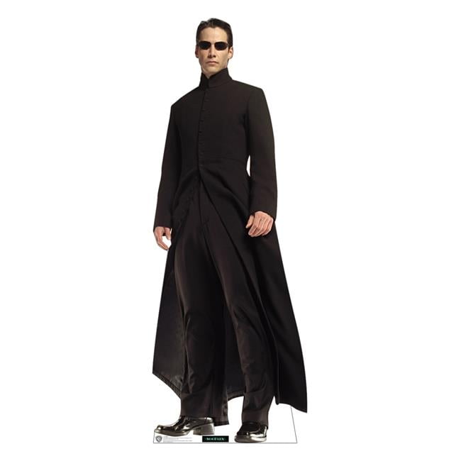 73 x 26 in. Neo Cardboard Cutout, The Matrix 1999
