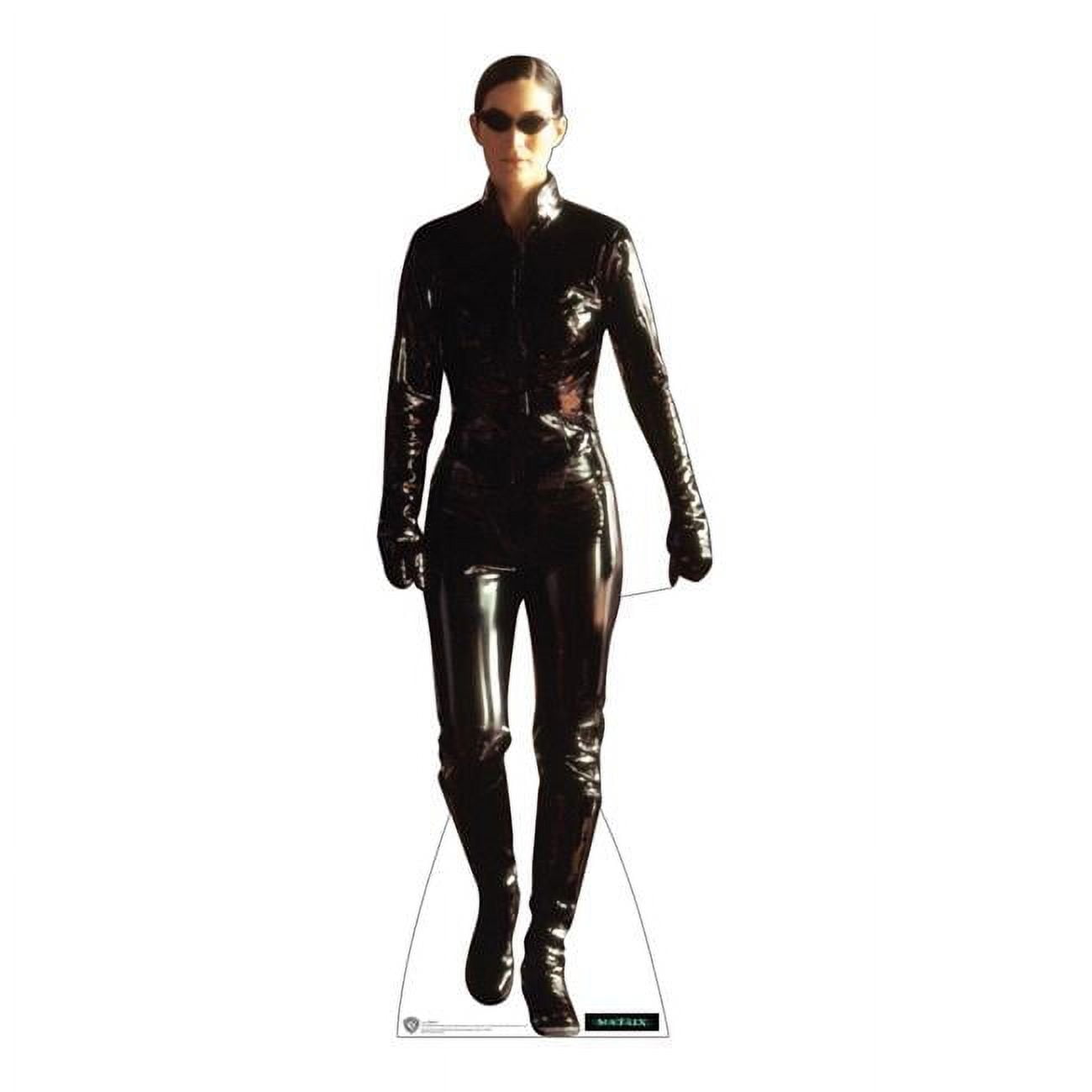 69 x 23 in. Trinity Cardboard Cutout, The Matrix 1999