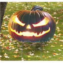 17 x 22 in. Scary Pumpkin Yard Sign