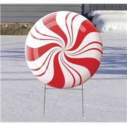 19 x 19 in. Candy Mint Yard Sign