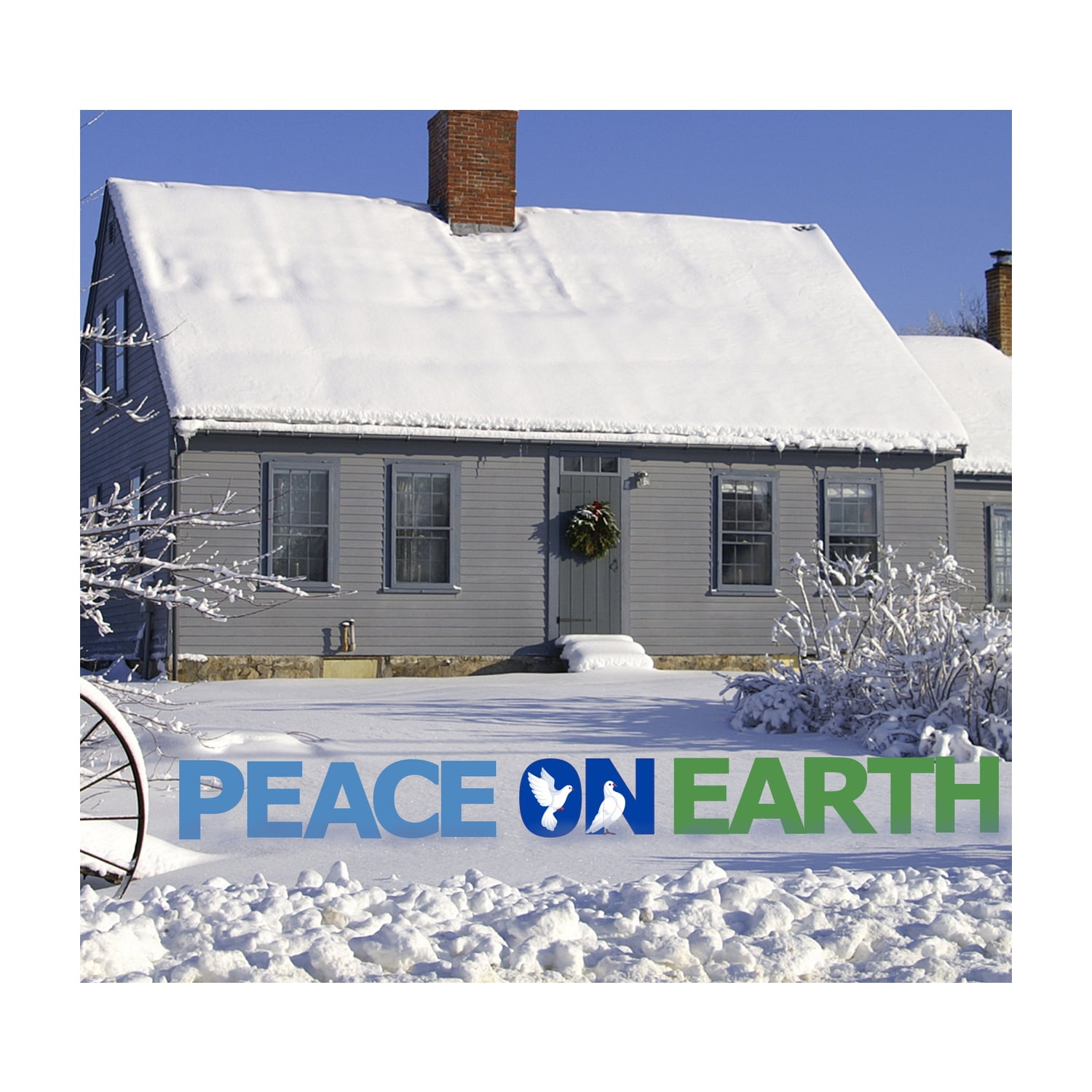 20 x 19 in. Peace on Earth Yard Sign Set
