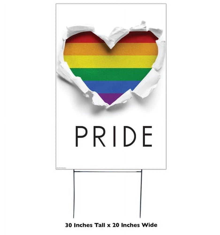 Picture of Advanced Graphics 3070 30 x 20 in. Pride Yard Sign