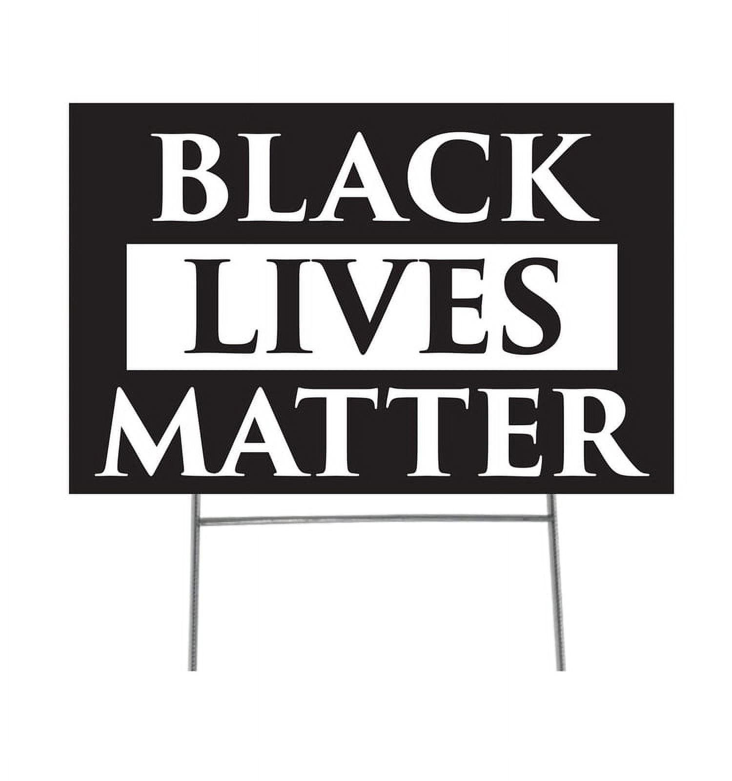 Picture of Advanced Graphics 3228 15 x 23 in. Black Lives Matter Yard Sign