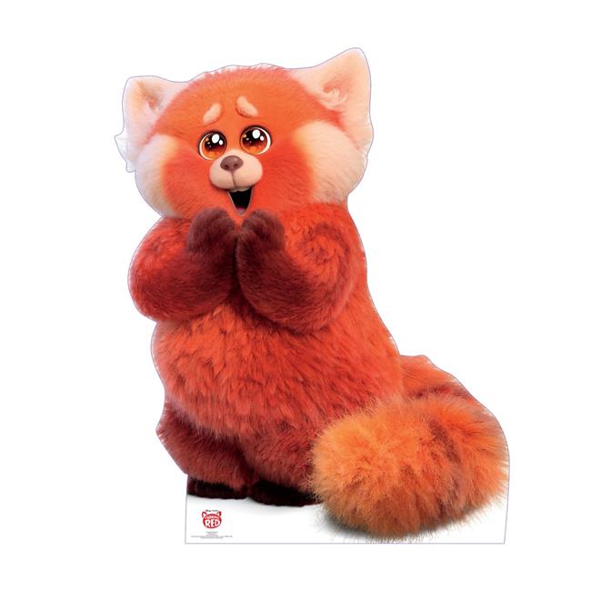 3756 68 x 54 in. Life-Size Red Panda Cardboard Cutout - Disney & Pixar Turning Red