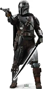 3838 72 x 35 in. Life-size cardboard cutout of The Mandalorian - The Book of Boba Fett Series
