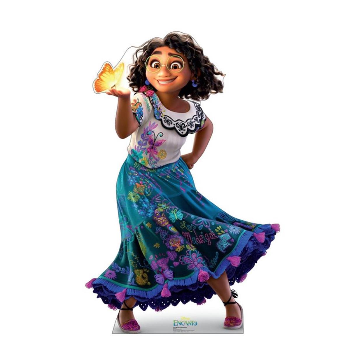 30 x 48 in. Mirabel with Butterfly Standee Cardboard Cutout - Encanto
