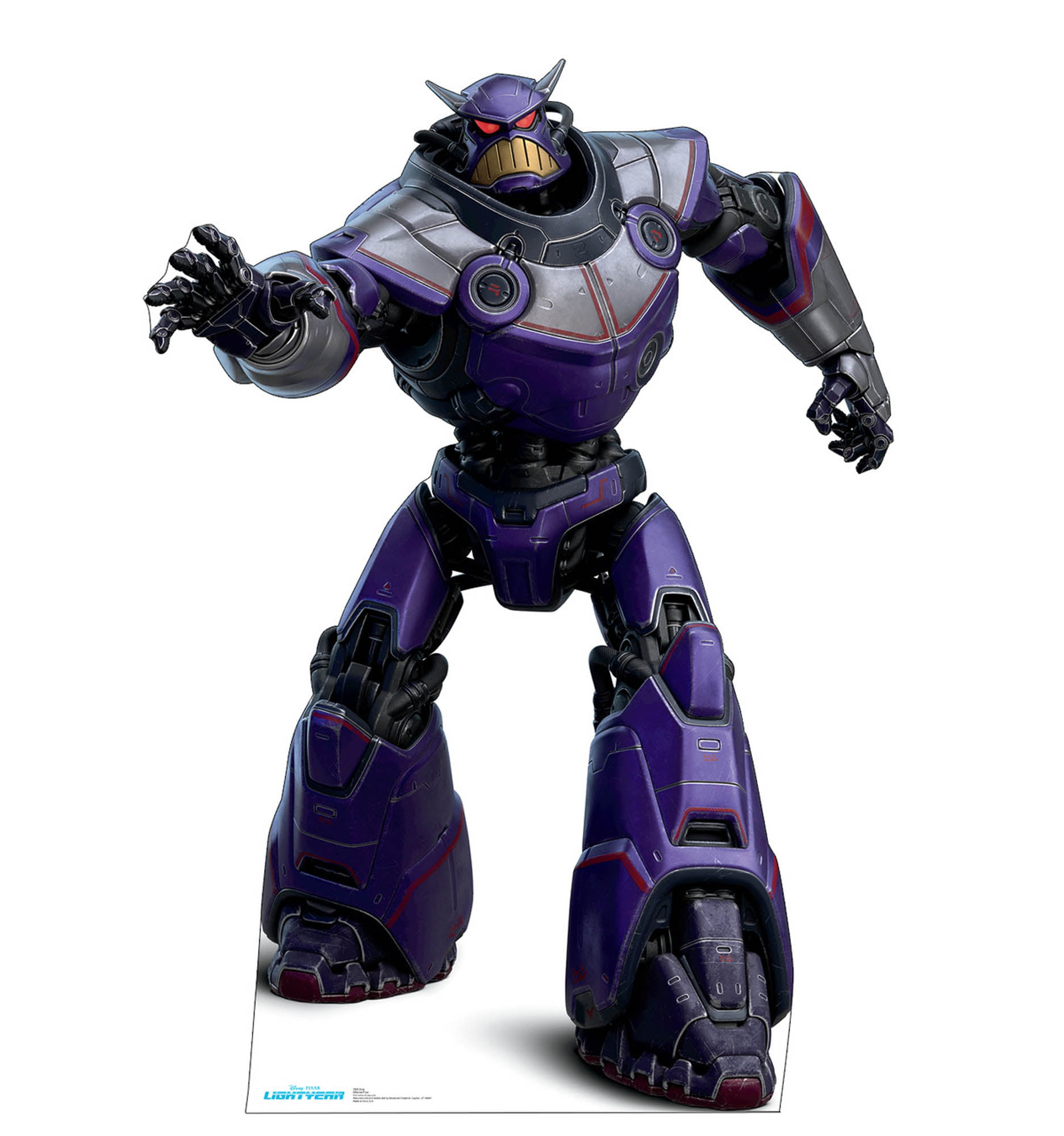 3925 72 x 51 in. Zurg Cardboard Cutout - Disney & Pixars Lightyear