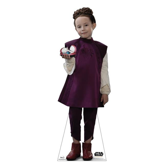 52 x 18 in. Princess Leia Cardboard Cutout - Lucas & Disney Plus Obi-Wan Kenobi Series