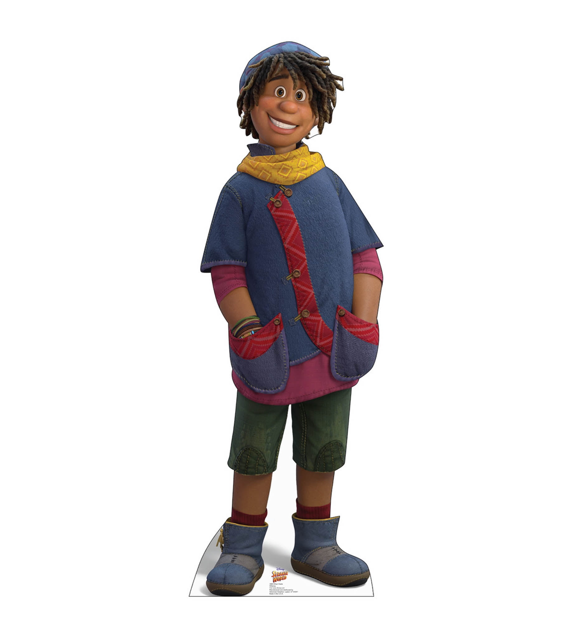 68 x 20 in. Ethan Clade Cardboard Cutout - Disneys Strange World