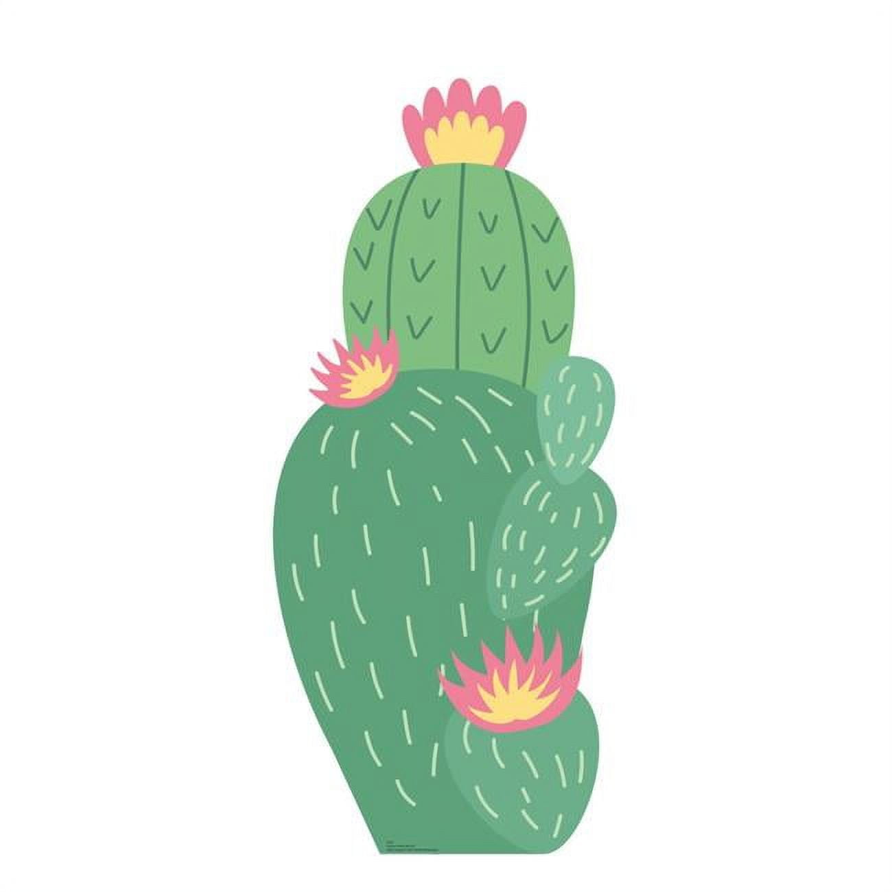 5010 48 in. Cactus Group Cardboard Cutout