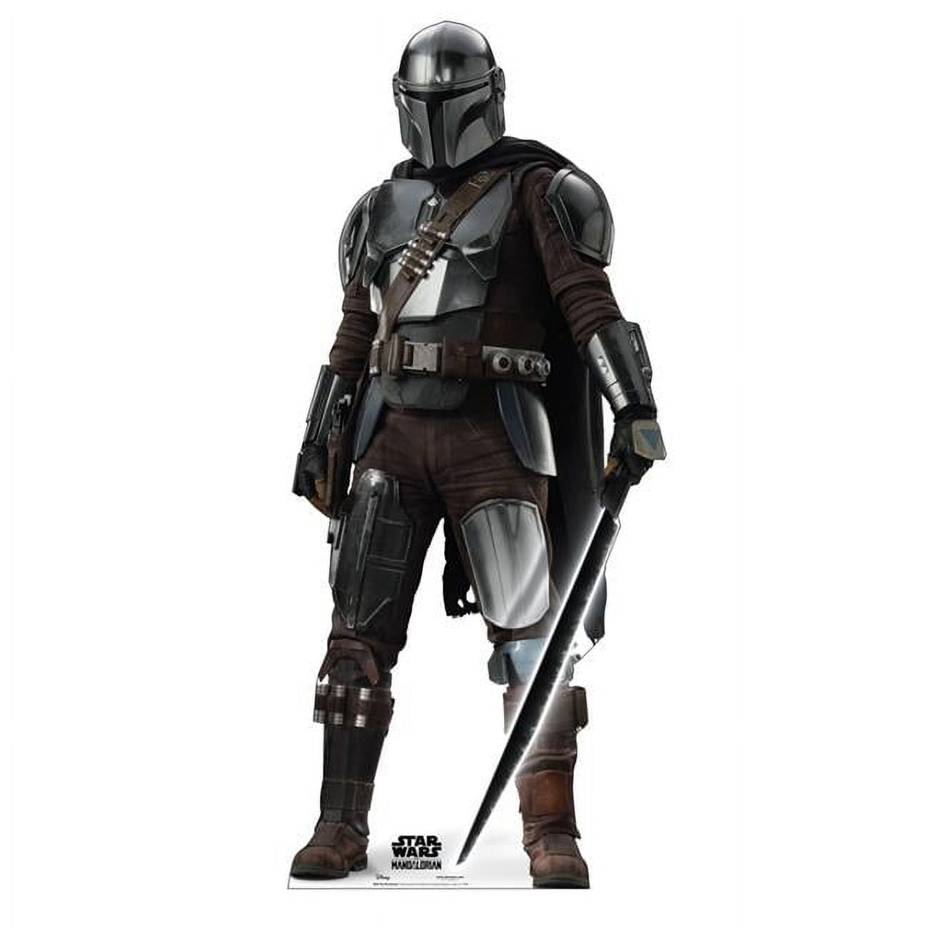 72 x 31 in. The Mandalorian Cardboard Cutout