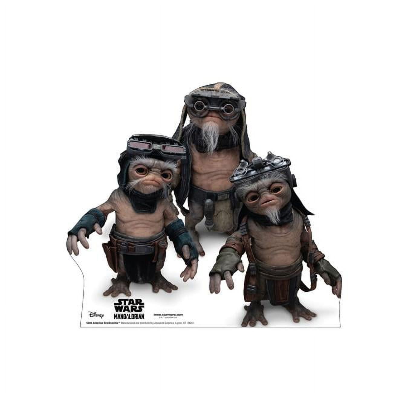 19 x 21 in. Anzellan Droidsmiths Cardboard Cutout
