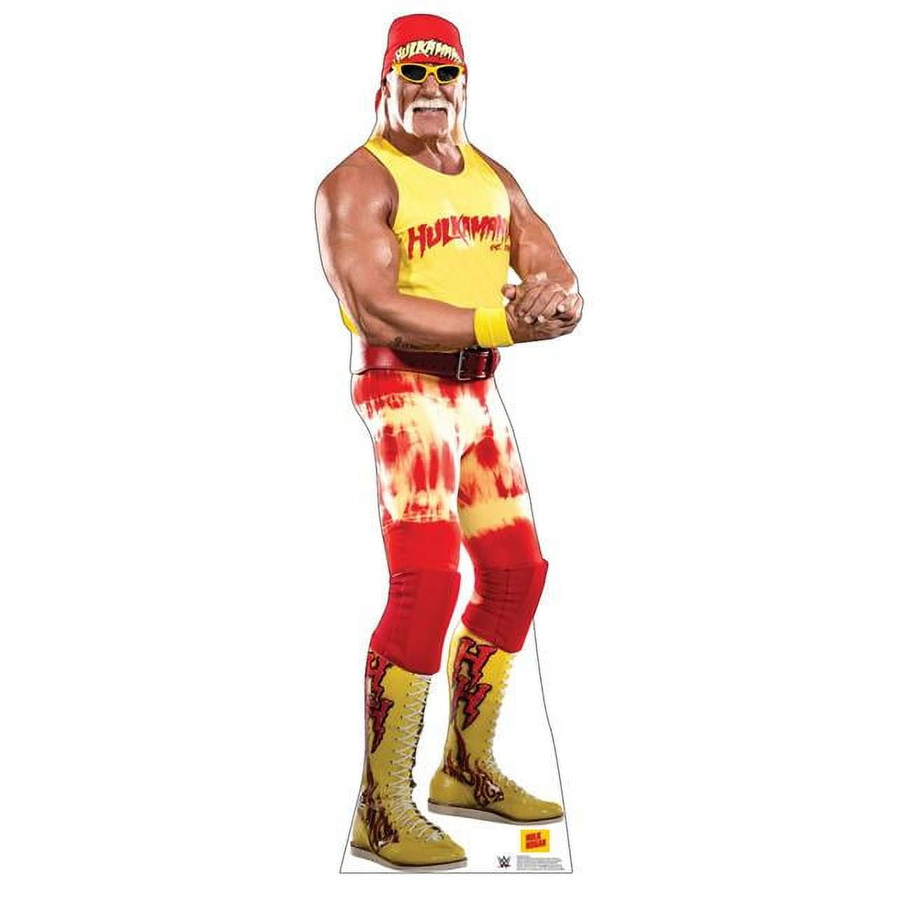 79 x 24 in. Hulk Hogan Life-Size Cardboard Cutout