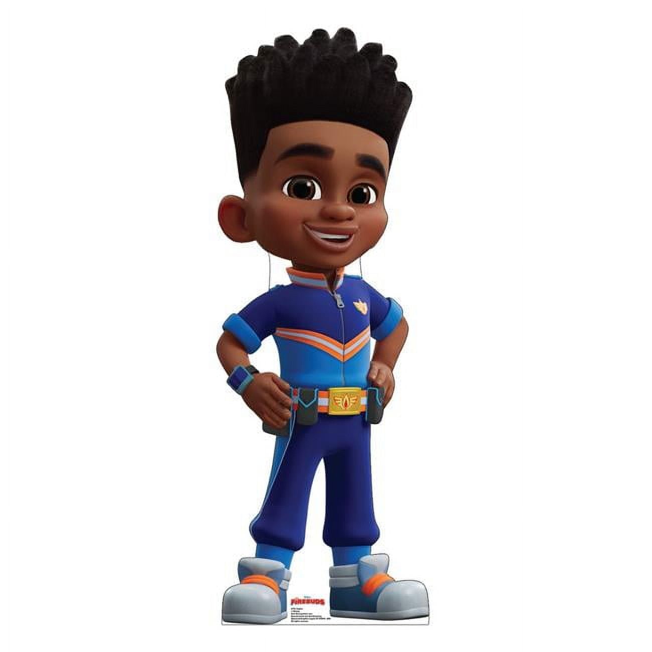 48 x 17 in. Jayden Firebuds Life-Size Cardboard Cutout