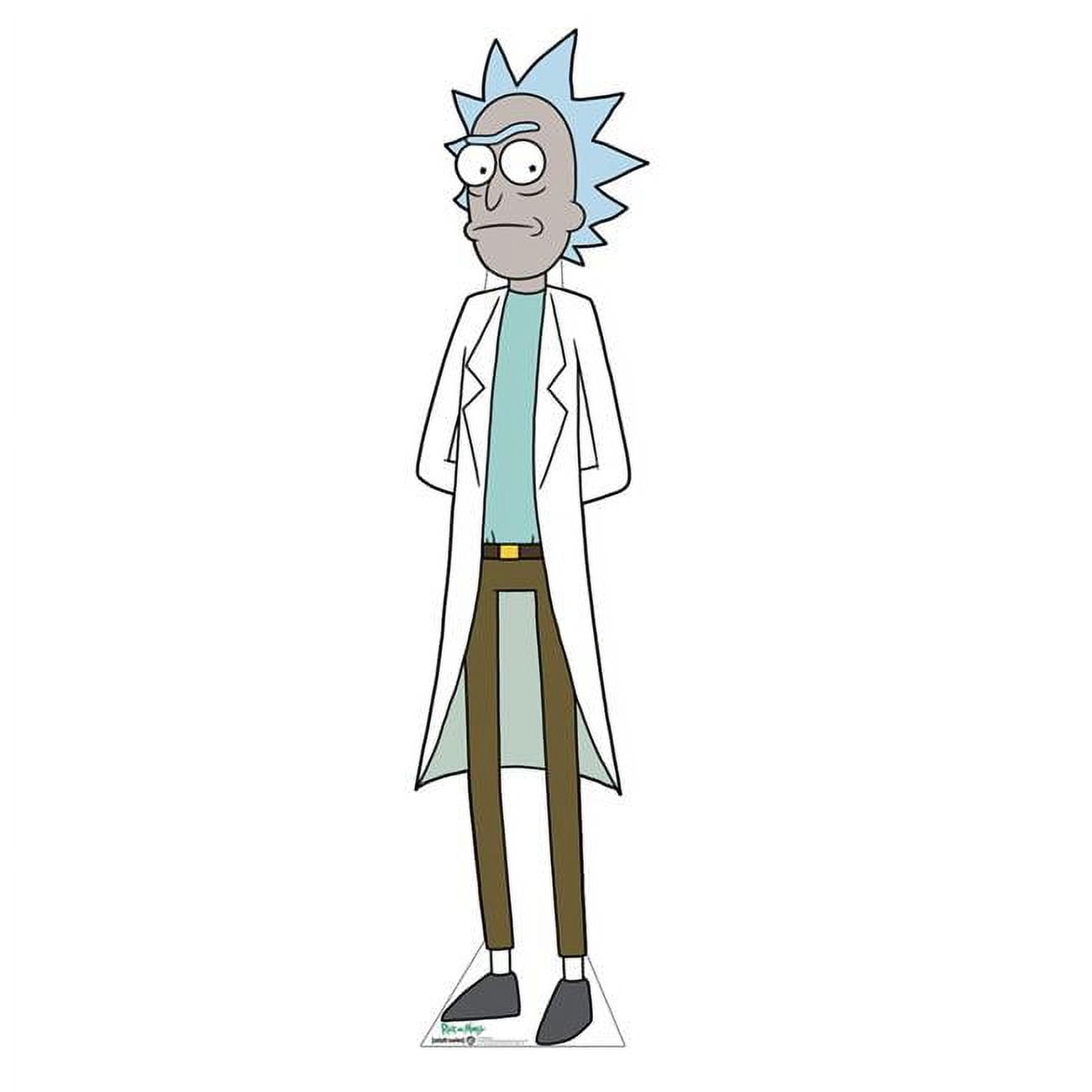 72 x 16 in. Life-Size Rick Glaring Cardboard Standup