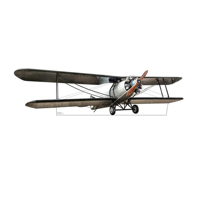 20 x 75 in. Ancient Airplane Life-Size Cardboard Cutout