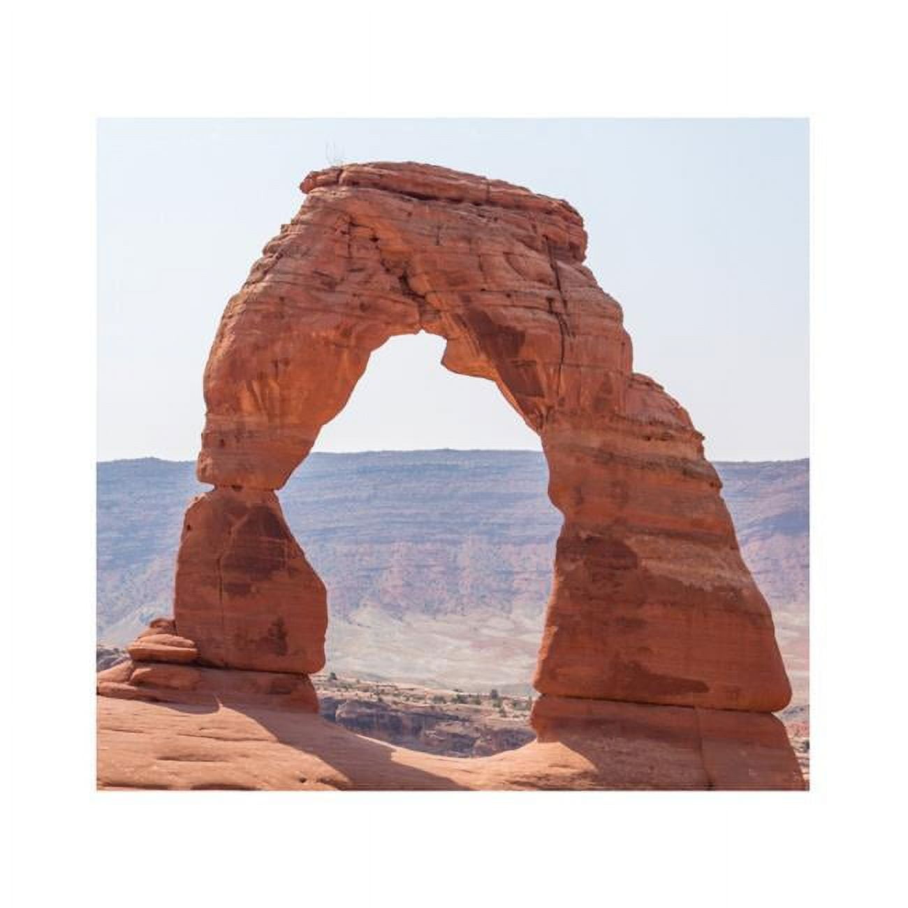 84 x 88 in. Delicate Arch Backdrop Life-Size Cardboard Cutout