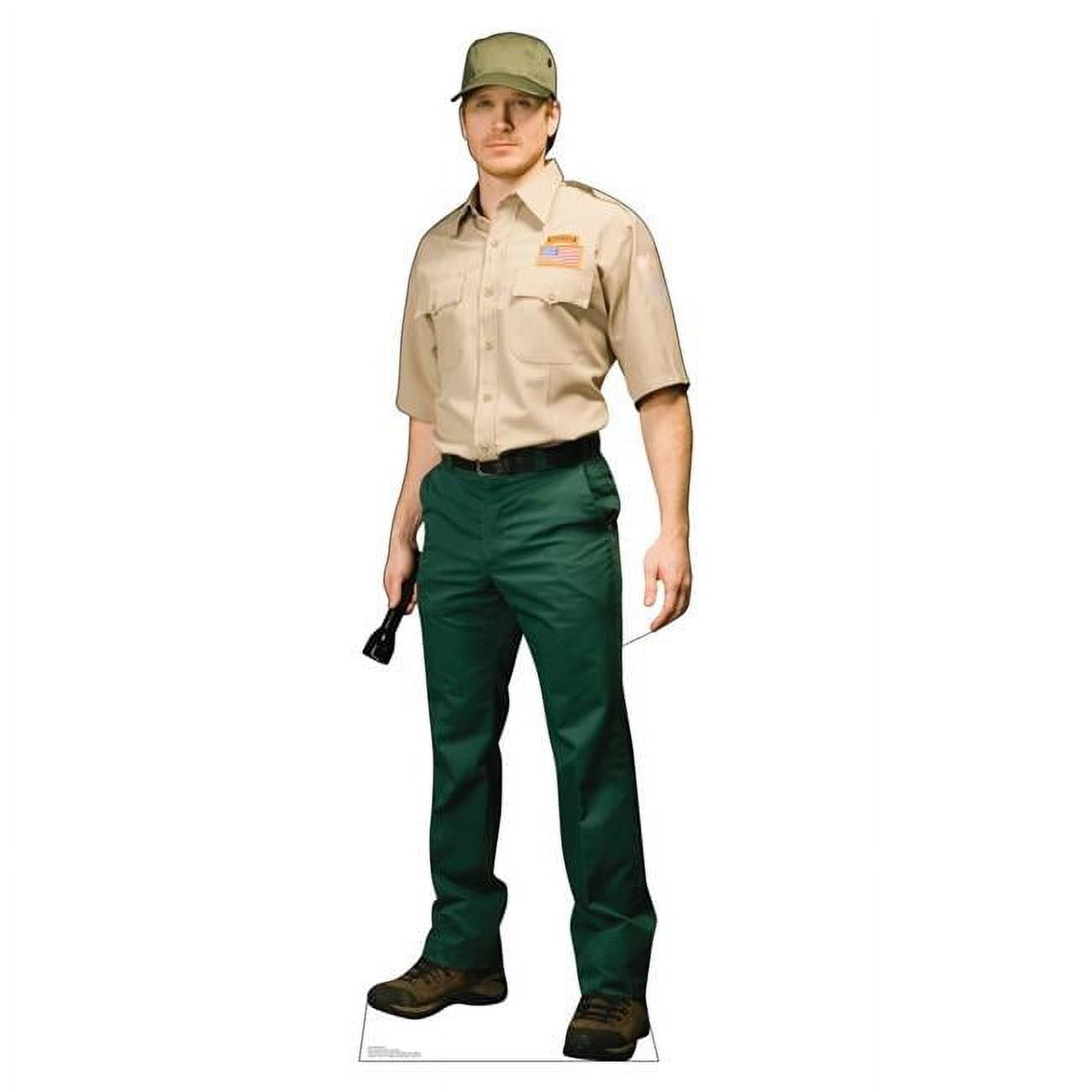 72 x 23 in. Park Ranger Life-Size Cardboard Cutout