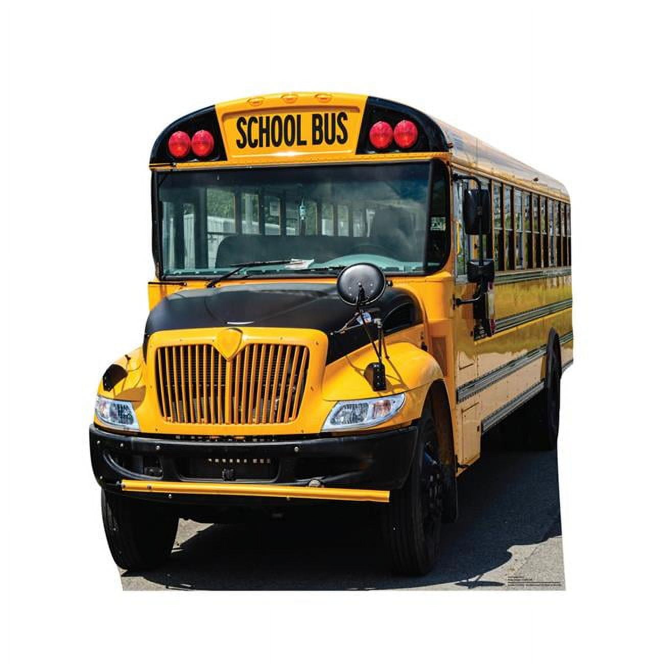 38 x 37 in. School Bus Life-Size Cardboard Cutout