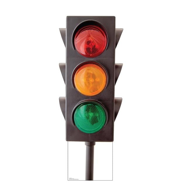 5259 65 x 25 in. Stoplight Life-Size Cardboard Cutout