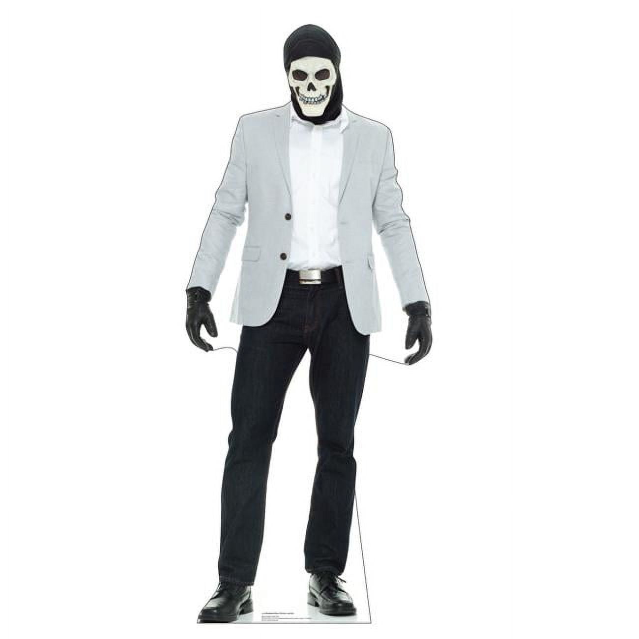 74 x 30 in. Life-SIze Masked Man in Dinner Jacket Cardboard Cutout