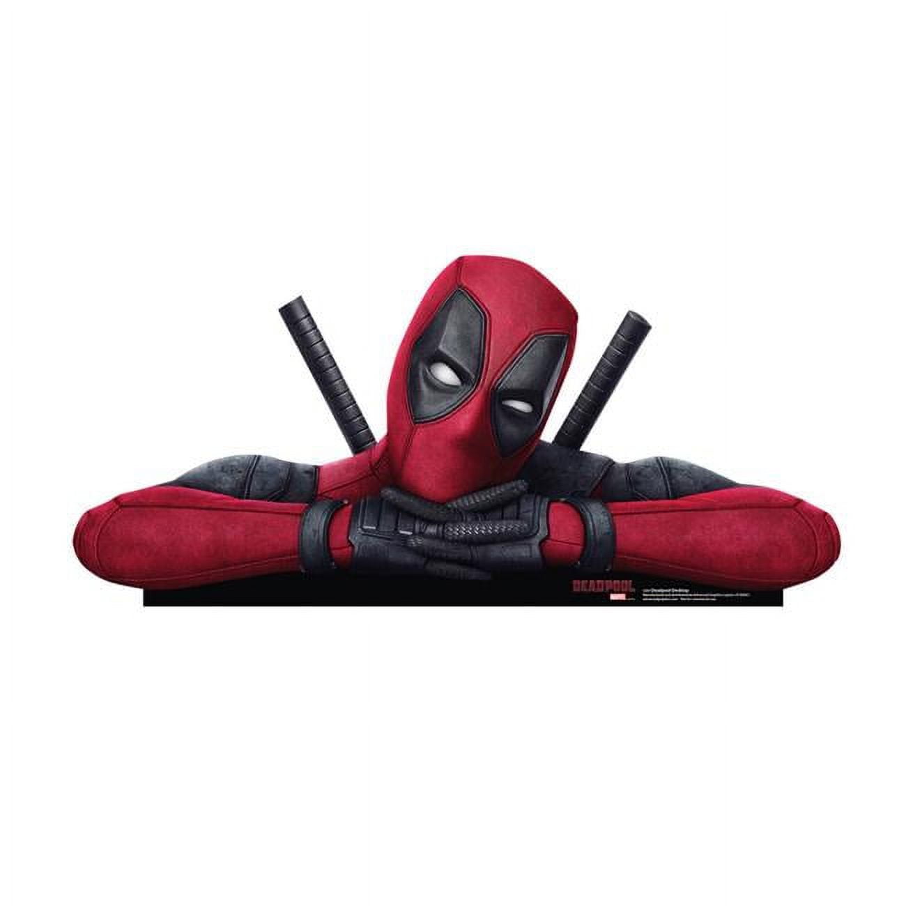 16 x 36 in. Deadpool Tabletop Life-Size Cardboard Cutout