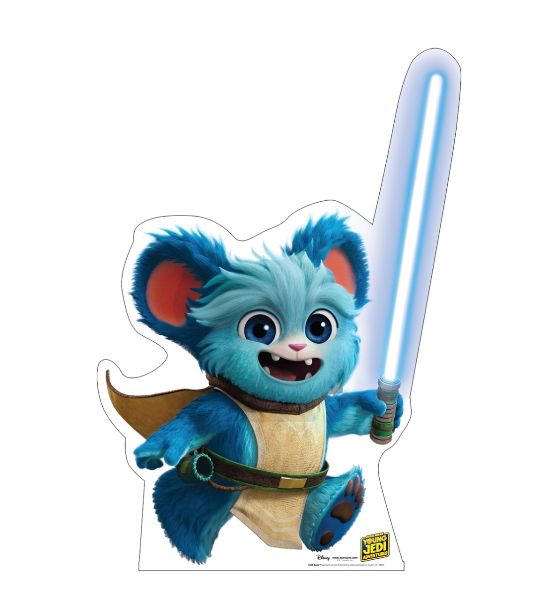 5358 47 x 33 in. Nubs Life-Size Cardboard Cutout -  Advanced Graphics